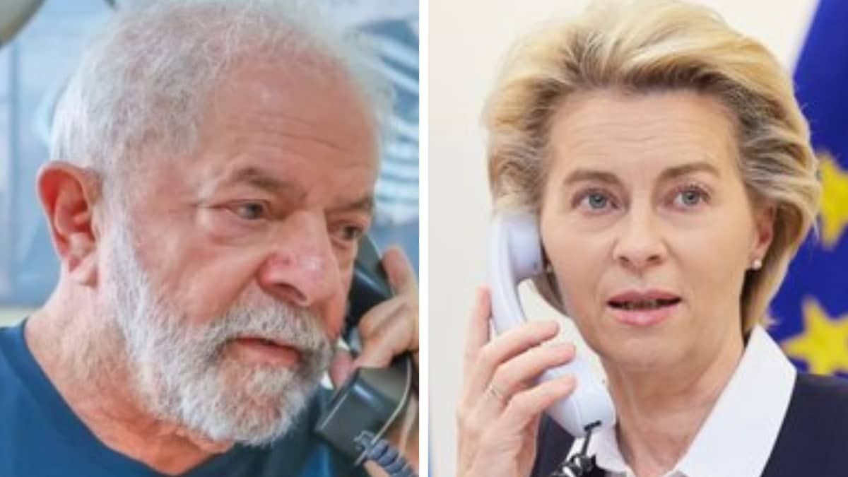 Por telefone, Lula e presidente da Comissão Europeia conversam sobre acordo com Mercosul e desmatamento