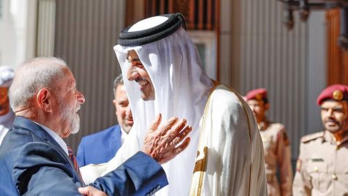 Lula já está em Dubai para participar da conferência do clima