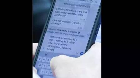 Lula Marques flagrou conversa entre senador Jorge Seif e uma jornalista
