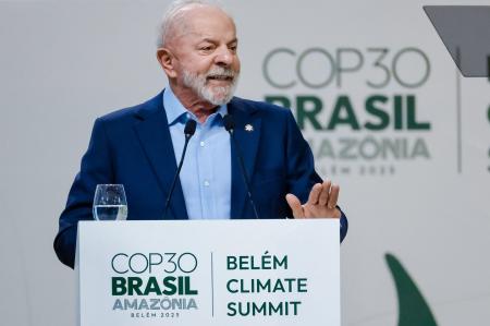 O presidente Luiz Inácio Lula da Silva