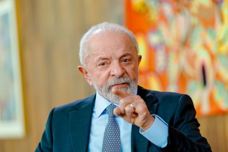 O presidente Luiz Inácio Lula da Silva