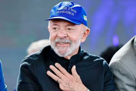 O presidente Lula durante evento no Espírito Santo nesta sexta-feira