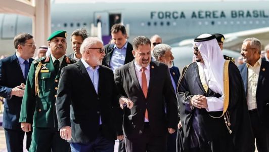 Lula, Pacheco e Haddad desembarcam na Arábia Saudita