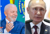 Lula conversa com Putin e tenta ampliar comércio entre Brasil e Rússia