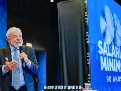 O presidente Luiz Inácio Lula da Silva