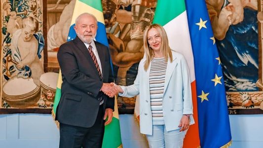 Lula se encontrou, nesta quinta (22), com a primeira-ministra italiana Giorgia Meloni