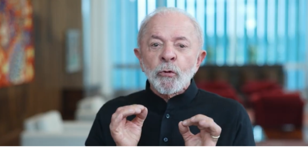 Lula em vídeo publicado nas redes sociais