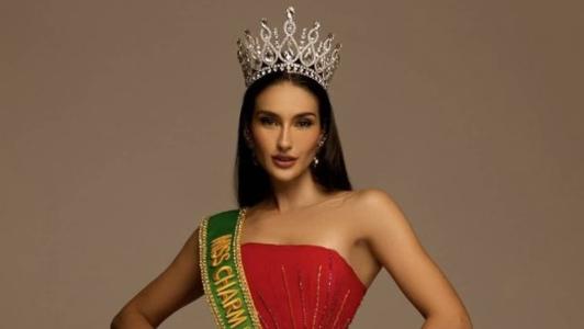 Luma Russo representou o Brasil na competição Miss Charm