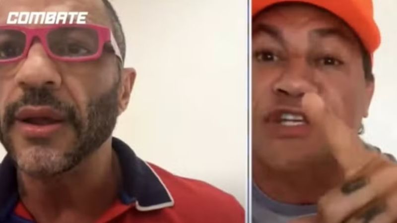 Popó e Bambam trocam ofensas e ameaças antes de luta: 'Vou arrancar sua cabeça'