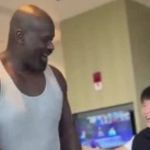 Lutadora do UFC dá soco e ergue Shaquille O'Neal, ex-astro da NBA; assista