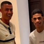 Luva de Pedreiro conhece Cristiano Ronaldo e viraliza nas redes; veja vídeo