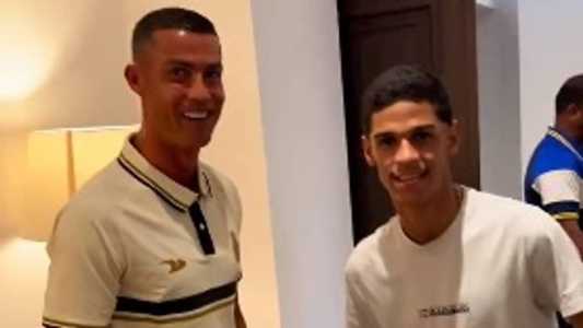 Luva de Pedreiro conheceu Cristiano Ronaldo