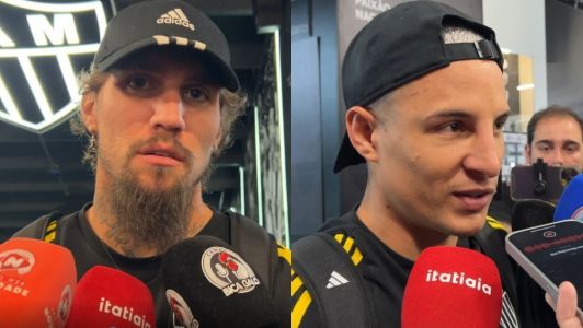 Lyanco e Guilherme Arana em entrevista após Atlético 0 (4) x (3) 1 Flamengo, pela Copa do Brasil 2025
