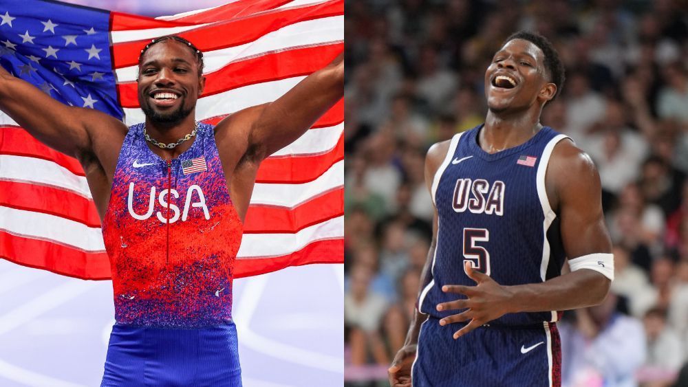 Homem mais rápido do mundo vai às redes e esclarece 'treta' com astro do basquete dos EUA