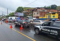 Operação conjunta das polícias reforça segurança no aglomerado da rua Amazonita e a avenida Maanaim, em Ipatinga