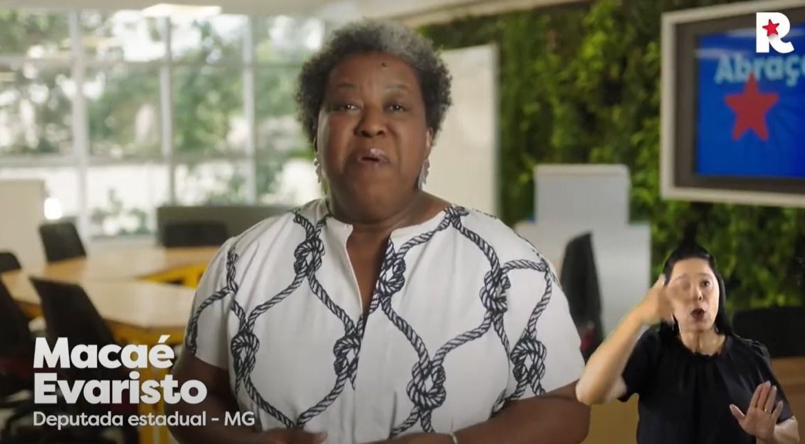 Um dia após ser escolhida para ministério, Macaé Evaristo aparece em propaganda de candidato do PT em BH