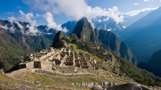 Foto mostra paisagem de Machu Picchu, no Peru