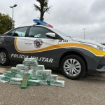 Passageiro é preso com quase 30kg de maconha dentro de ônibus intermunicipal em São Paulo