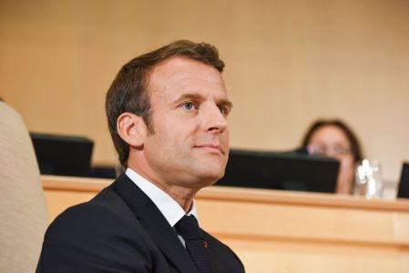 Fernando Macron, presidente da França.