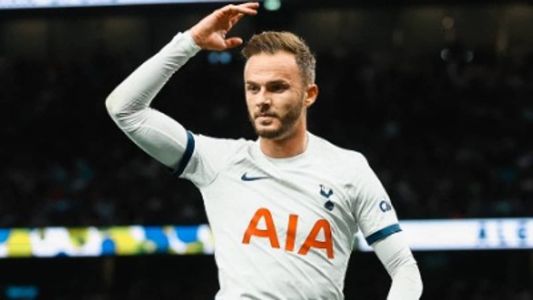 Maddison deu assistência para o primeiro gol do Tottenham no duelo com o Liverpool