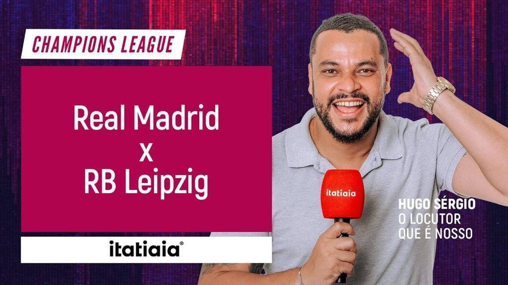 Real Madrid x RB Leipzig: assista à transmissão da Itatiaia na Champions League