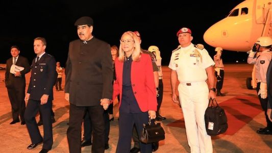 Maduro chegou ao Brasil no fim da noite desse domingo (28)