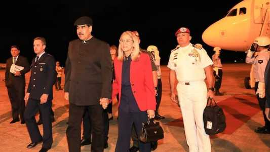 Maduro chegou ao Brasil no fim da noite desse domingo (28)