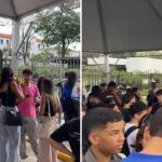 Mãe de treineiro do Enem 2025 revela expectativa do filho: ‘Quer ser bombeiro’