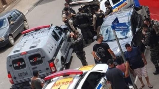 Criminosos foram presos São Joaquim de Bicas, na Grande BH