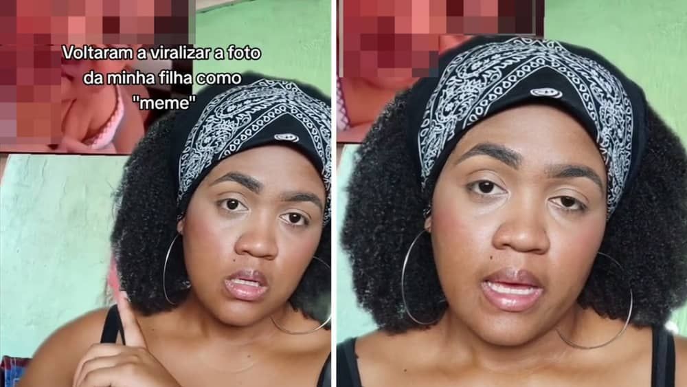 Mãe vai à polícia após foto da filha viralizar em 'trend do bebê feio' na internet