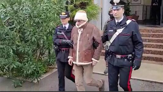 O mafioso foi preso em Palermo