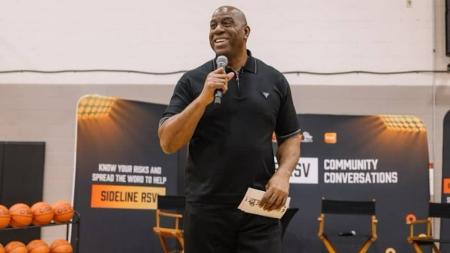 Magic Johnson tem uma fortuna estimada em pouco mais de US$ 1,2 bilhão