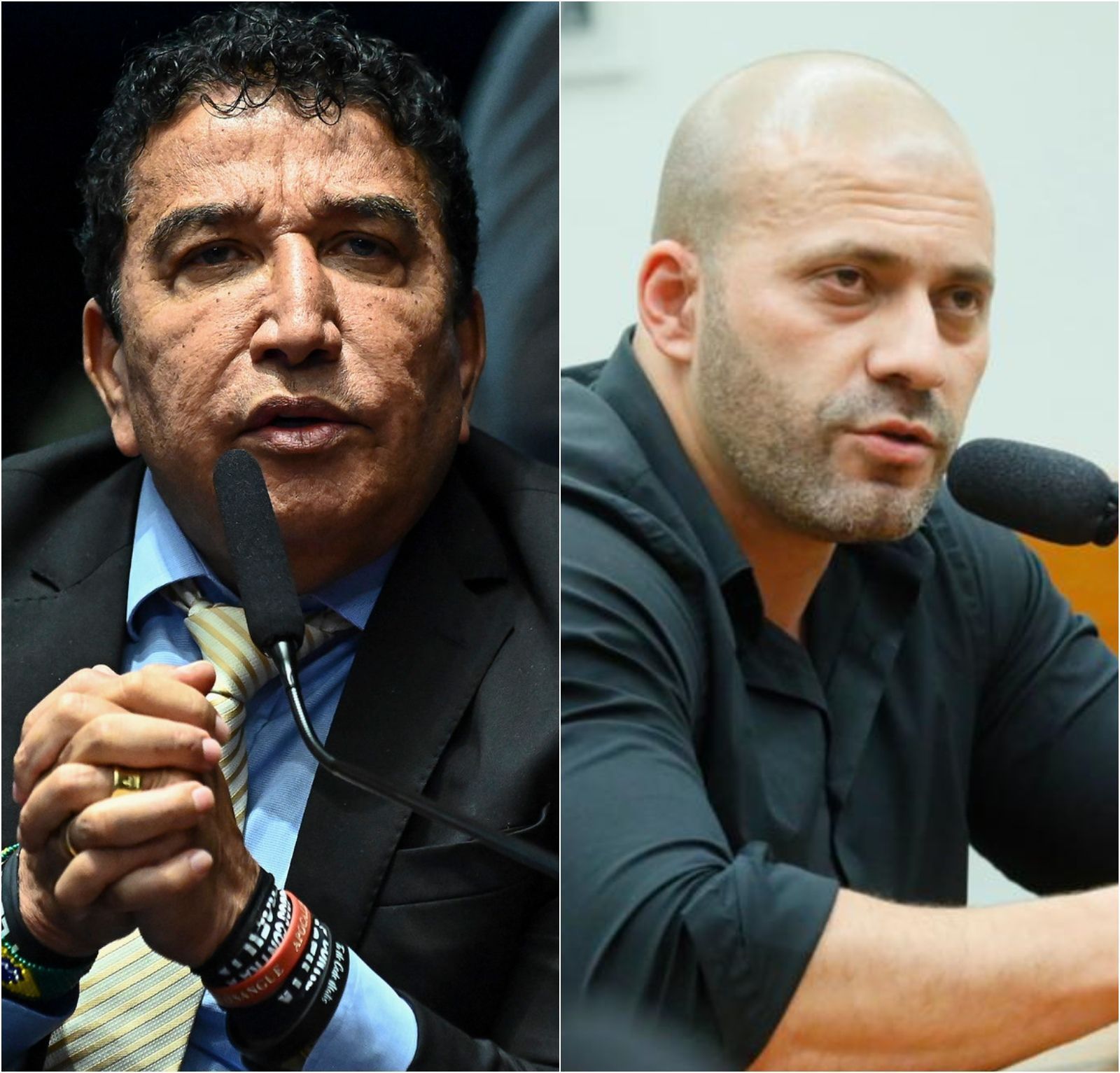 ⁠Moraes autoriza visita de Magno Malta a Daniel Silveira na prisão