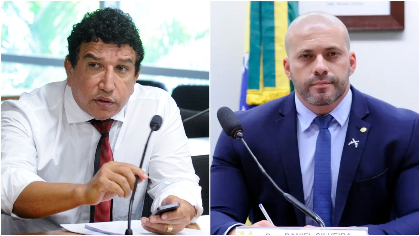 Magno Malta pede autorização a Moraes para 'visita humanitária' a Daniel Silveira
