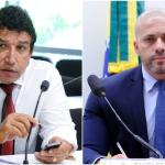 Magno Malta pede autorização a Moraes para 'visita humanitária' a Daniel Silveira
