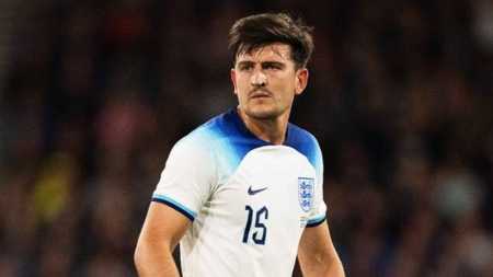 Maguire foi vaiado durante a partida da Inglaterra