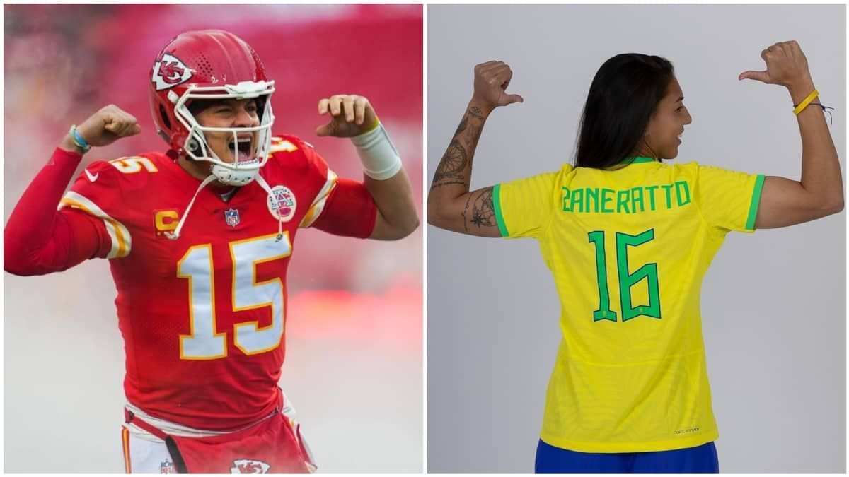 Astro da NFL se impressiona com gol de Bia Zaneratto na Copa Feminina; veja  