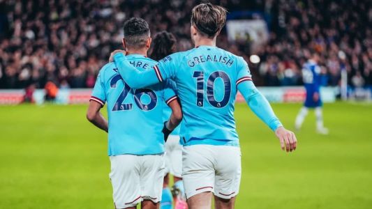 Mahrez marcou o gol da vitória do Manchester City sobre o Chelsea