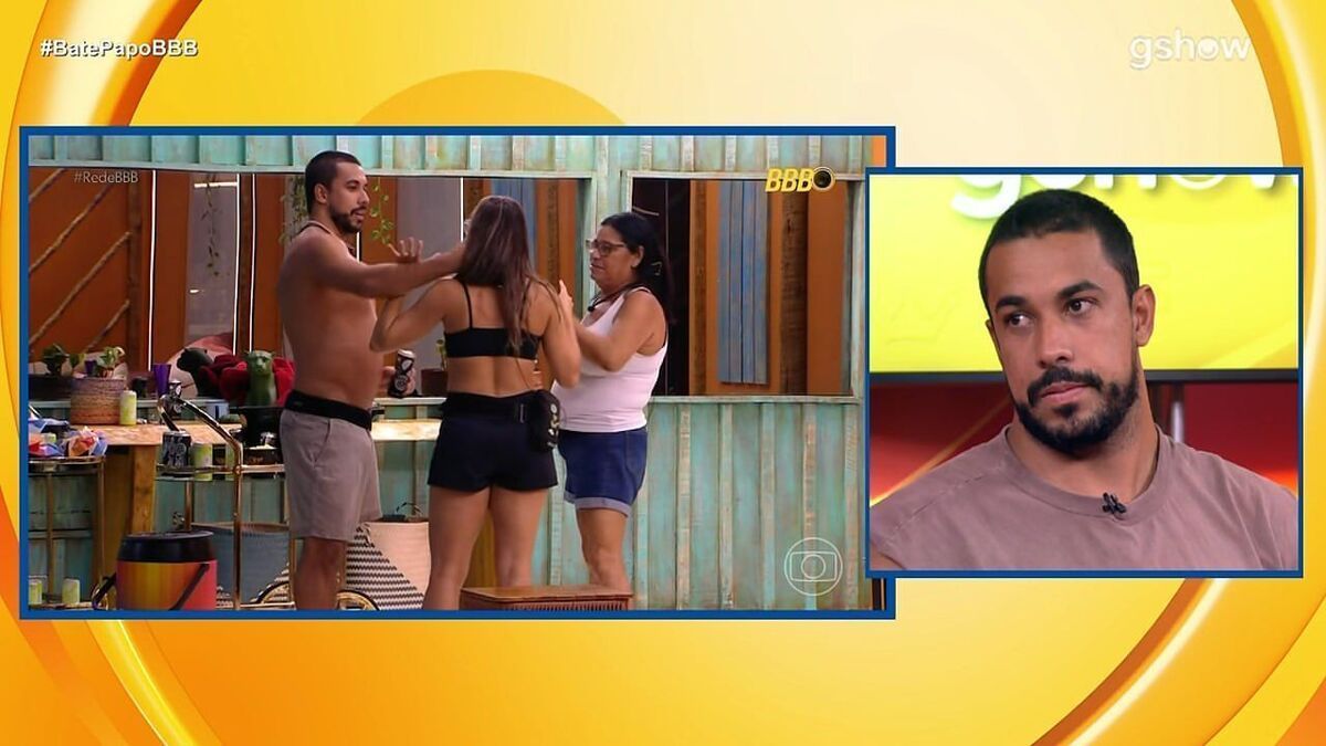 Maike reage ao assistir vídeo puxando o cabelo de Renata no BBB 25: ' Envergonhado'