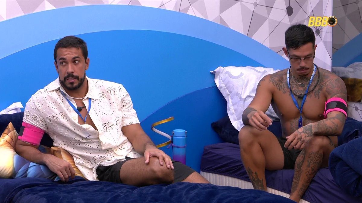 Anjos Maike e Gabriel detonam Diego Hypolito no BBB 25: 'Desnecessário'