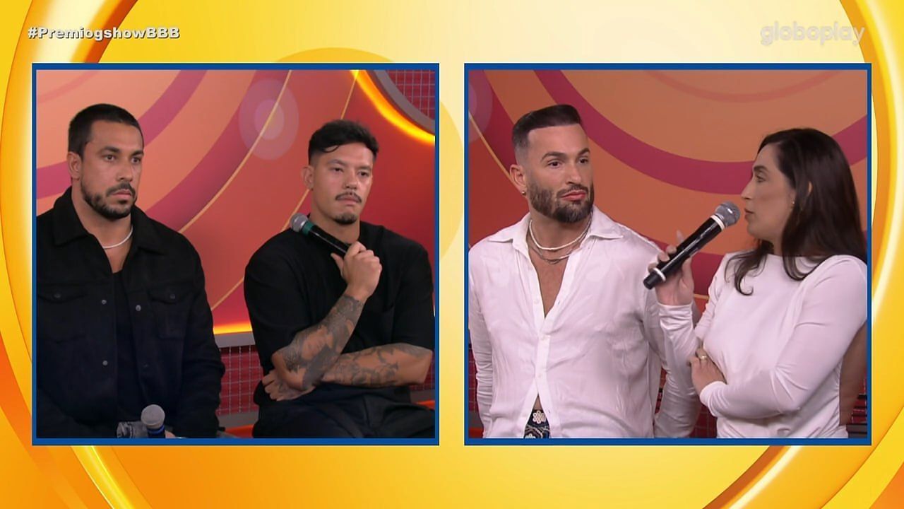 Daniele Hypolito e Maike discutem ao vivo durante premiação do BBB 25