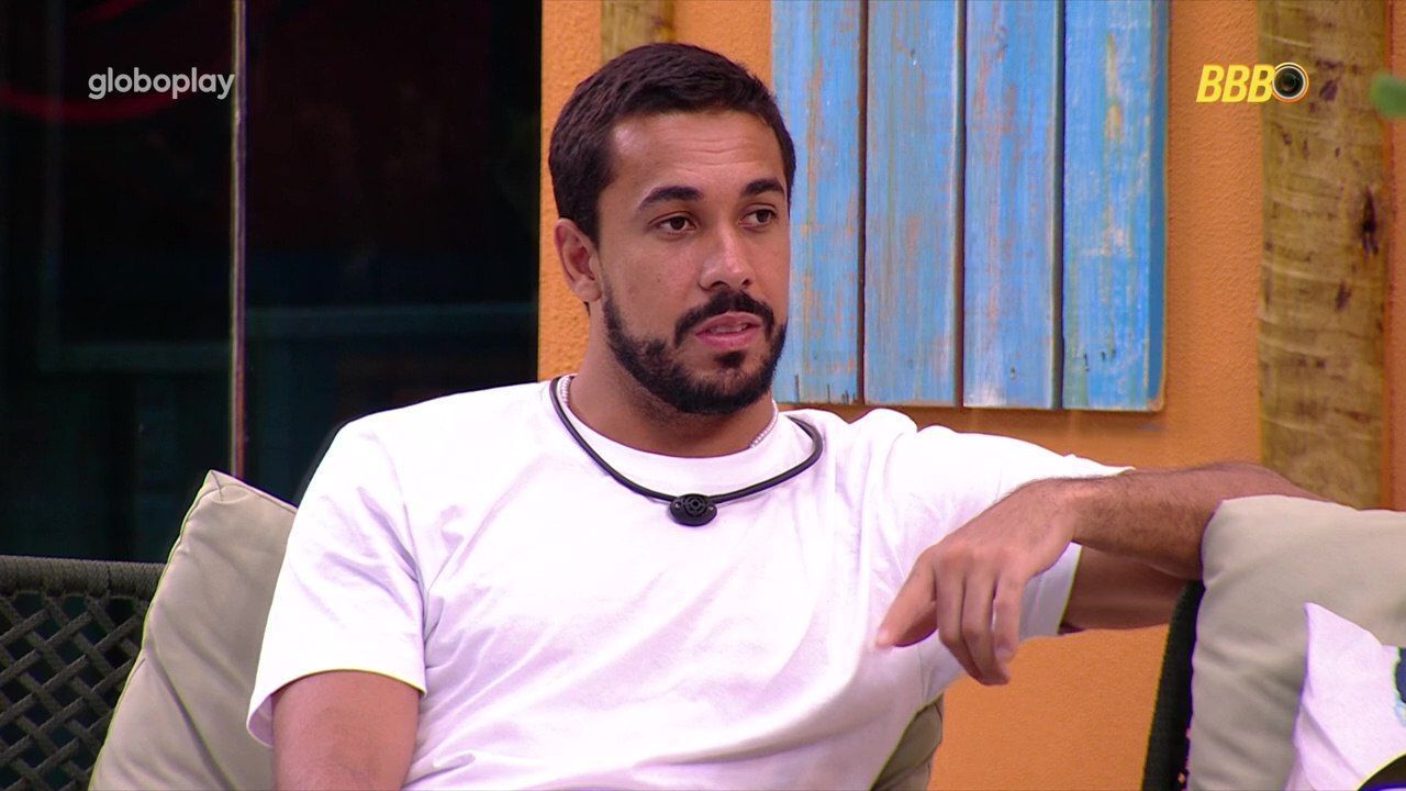 BBB 25: 'Seu sentimento não é a verdade', alerta Maike a João Pedro