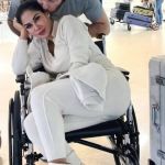 Maíra Cardi aparece de cadeira de rodas após problema de saúde: 'não consigo andar'