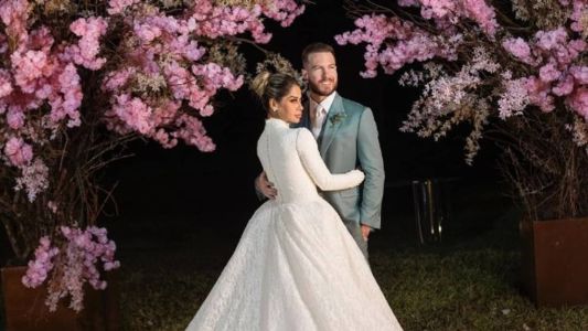 Maíra Cardi e Thiago Nigro se casaram nessa terça