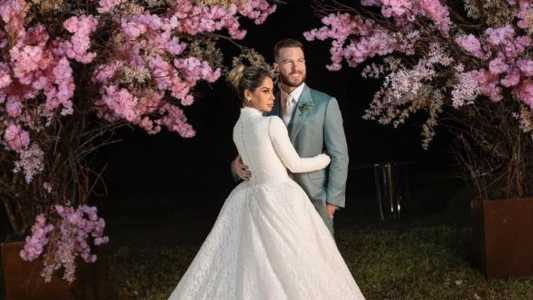 Maíra Cardi e Thiago Nigro se casaram nessa terça