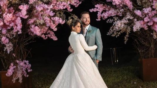 Maíra Cardi e Thiago Nigro se casaram nessa terça