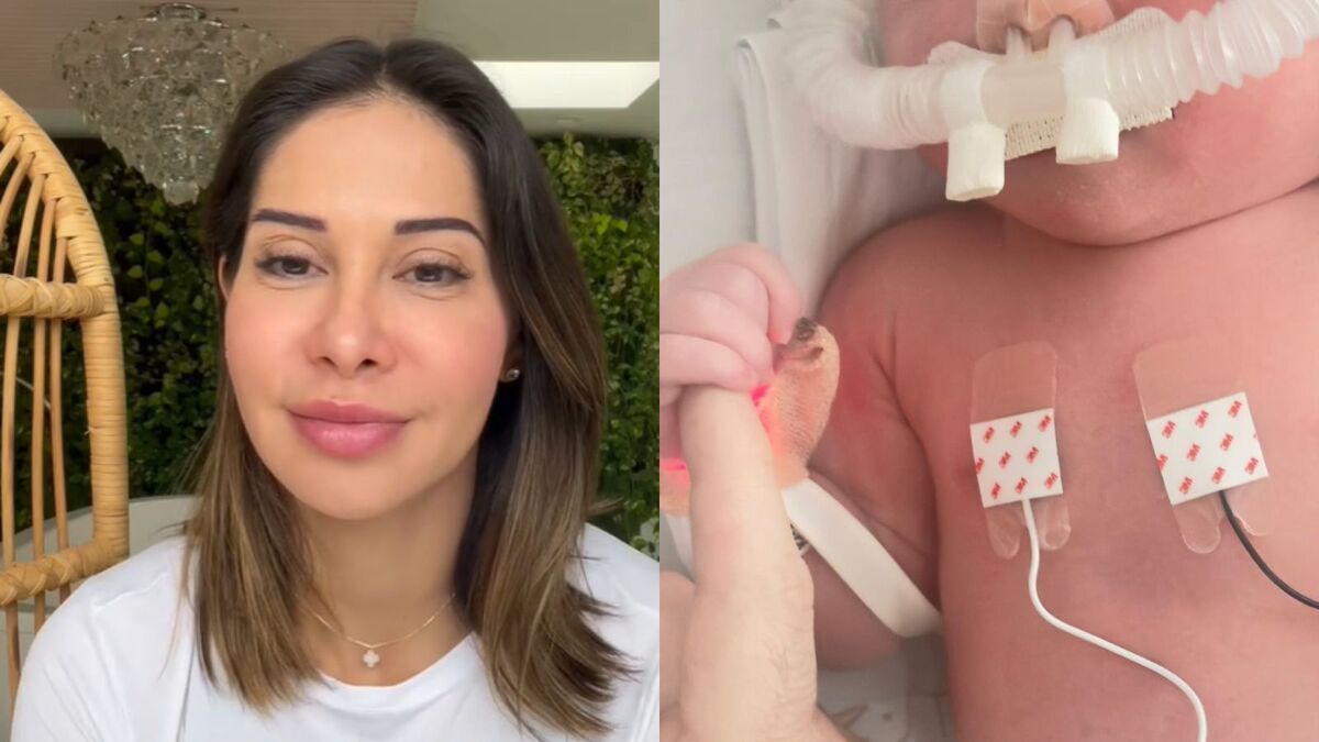 Nasce Eloáh, filha de Maíra Cardi e Thiago Nigro; bebê é internada em UTI