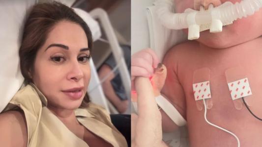 Eloáh, filha de Maíra Cardi e Thiago Nigro está internada na UTI