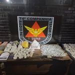 PM apreende maior quantidade de pasta base de cocaína da história de cidade mineira