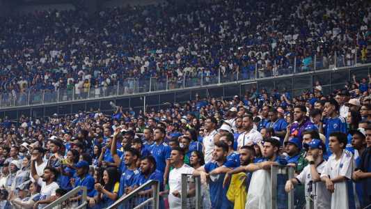 Mais de 40 mil pessoas foram ao Mineirão para a partida entre Cruzeiro e América